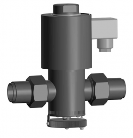 Купить АМАКС-КЭР DN15-25мм клапаны двухпозиционные с регулятором расхода газа для газовых сред