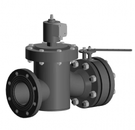 Купить АМАКС-КЭР DN32-100мм клапаны двухпозиционные с регулятором расхода газа для газовых сред