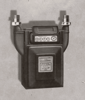 Диафрагменный счетчик газа фирмы Kromshröder (1920 год)