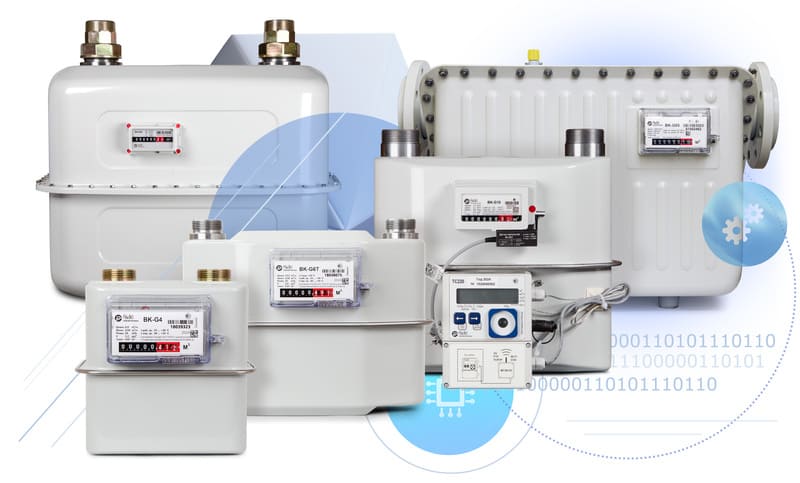 Диафрагменные счетчики газа ВК производства завода «РАСКО Газэлектроника» (г. Арзамас)
